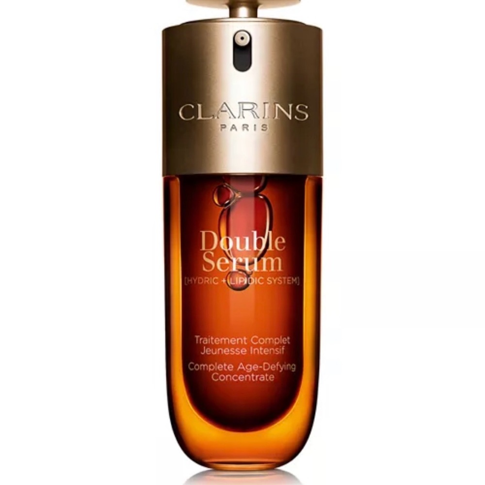 Clarins Double Serum -1.7oz/50ml Brand New Sealed Box 100% Authentic